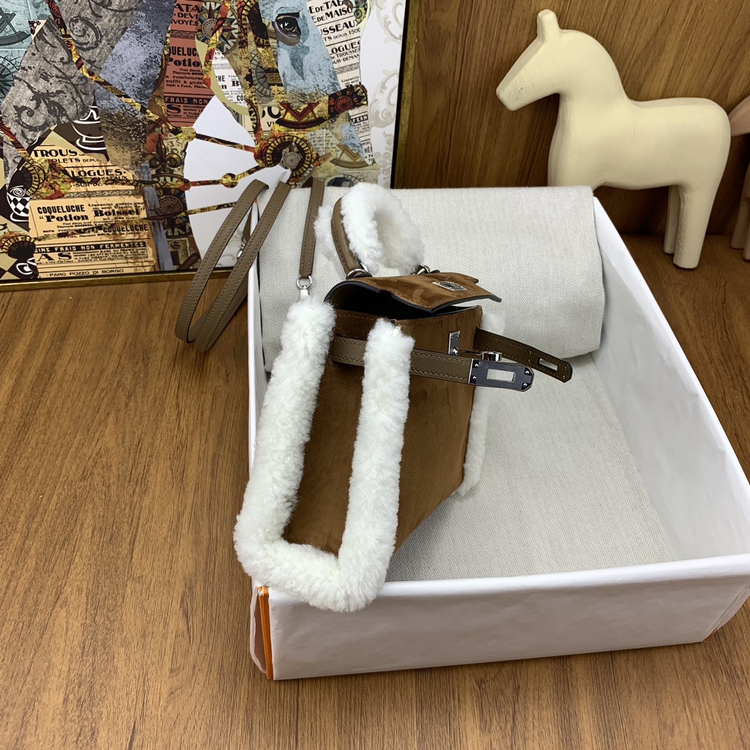 에르메스 미니 켈리 테디 20cm 골드